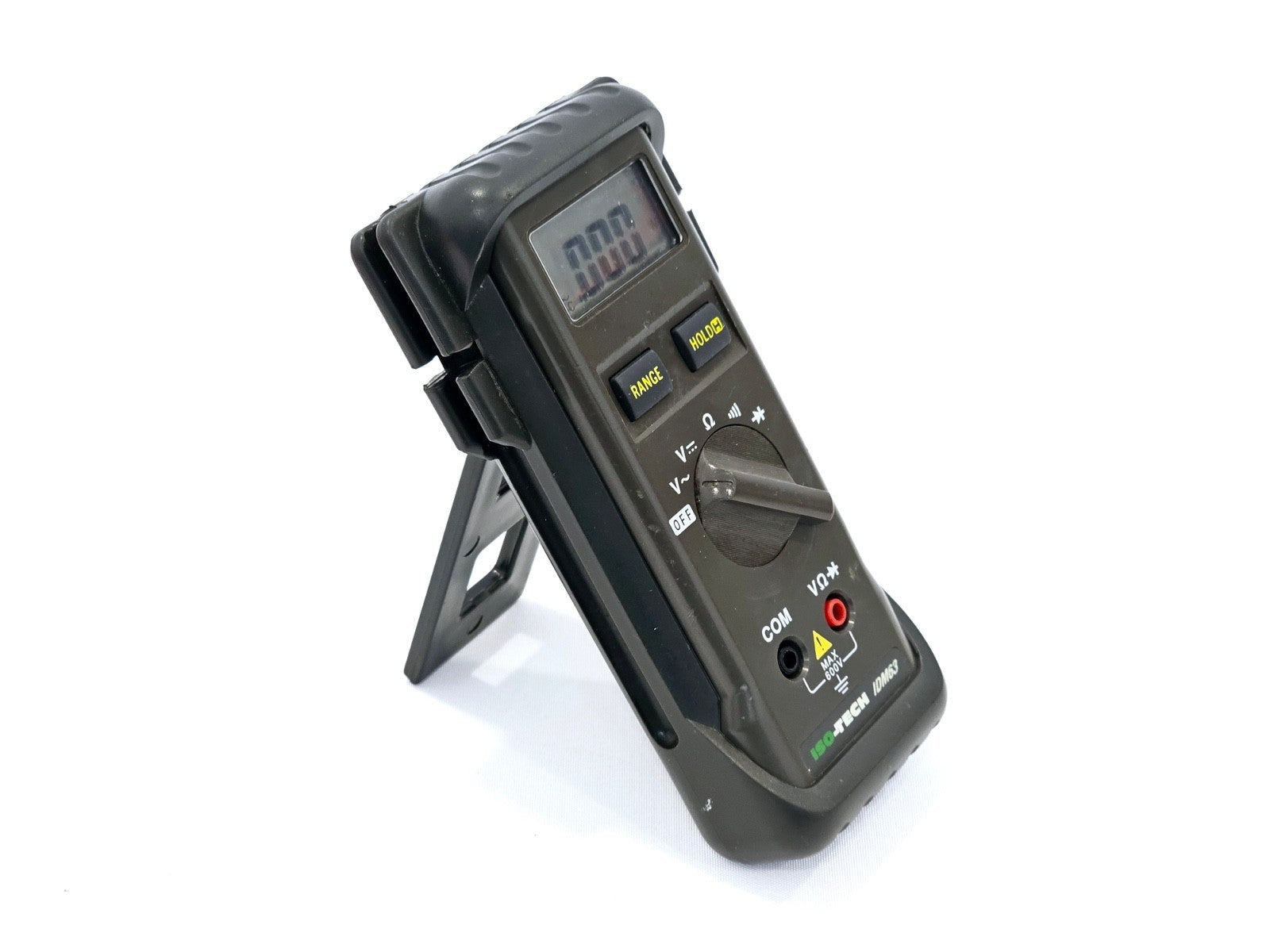 ISO-TECH IDM63N Handheld Digital Multimeter With Leads
