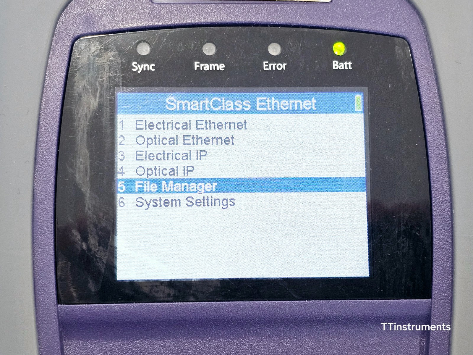JDSU CSC-ETH Optical Electrical IP Ethernet Tester L2 L3 RFC-2544 Loopback Ping