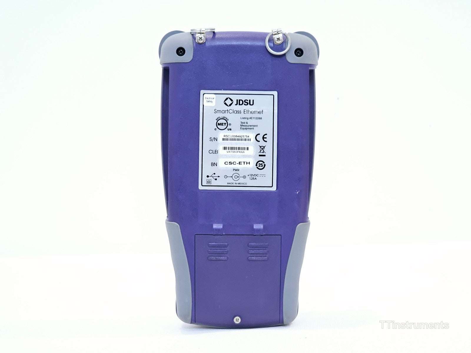 JDSU CSC-ETH Optical Electrical IP Ethernet Tester L2 L3 RFC-2544 Loopback Ping