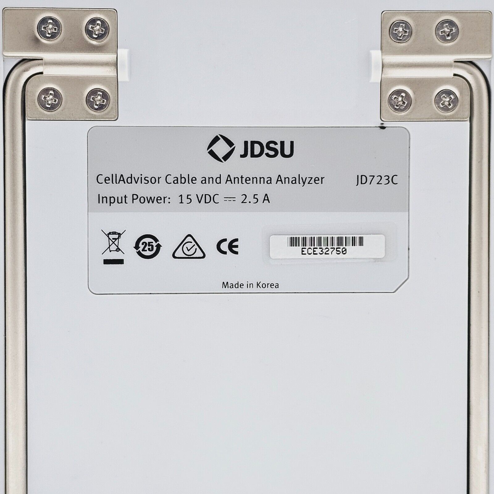 JDSU JD723C CellAdvisor Base Station Analyzer 2.7 GHz w/ JD72450509 Calibrator