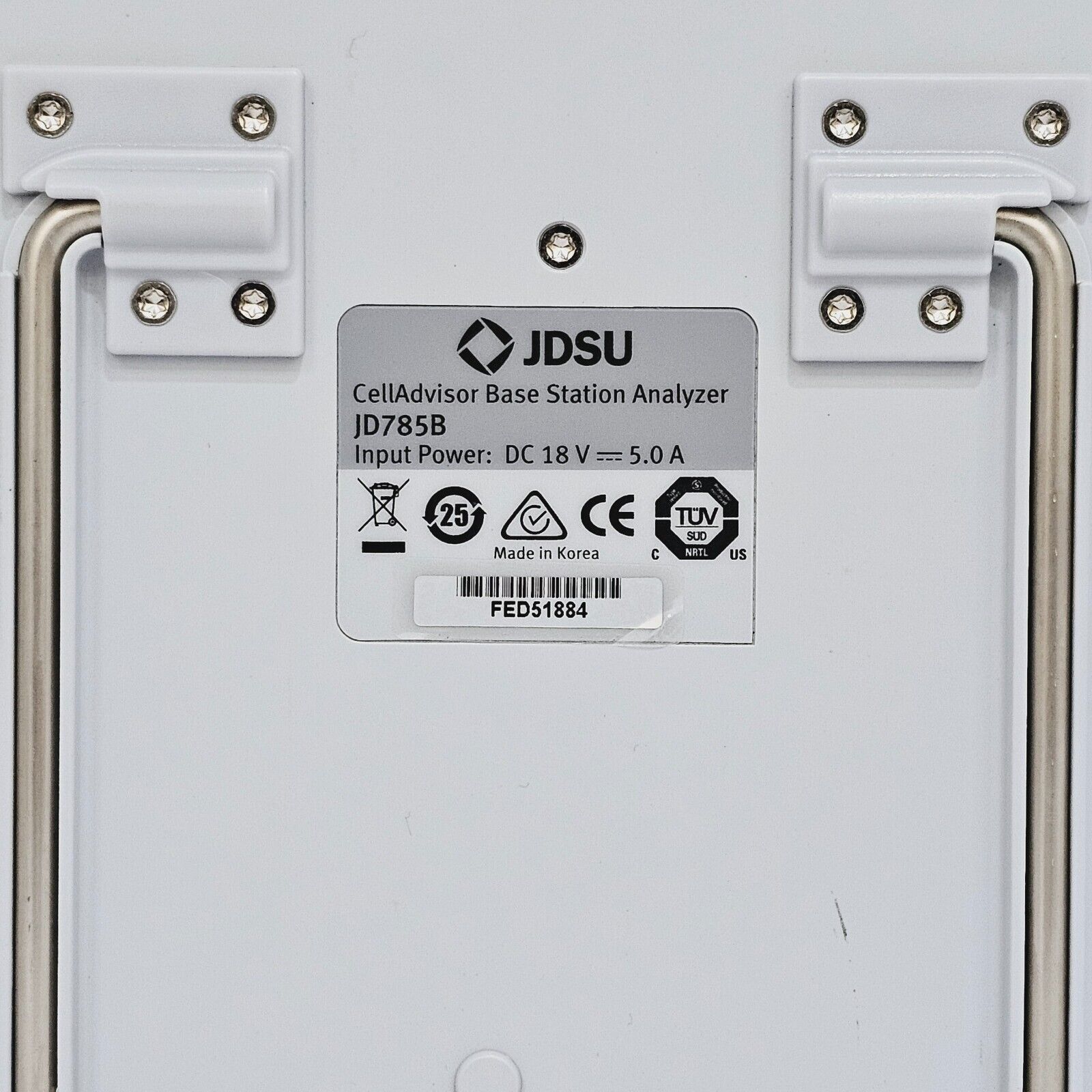 JDSU JD785B CellAdvisor Base Station Analyzer 9kHz-8GHz w/ JD78050509 OSL + Opt.