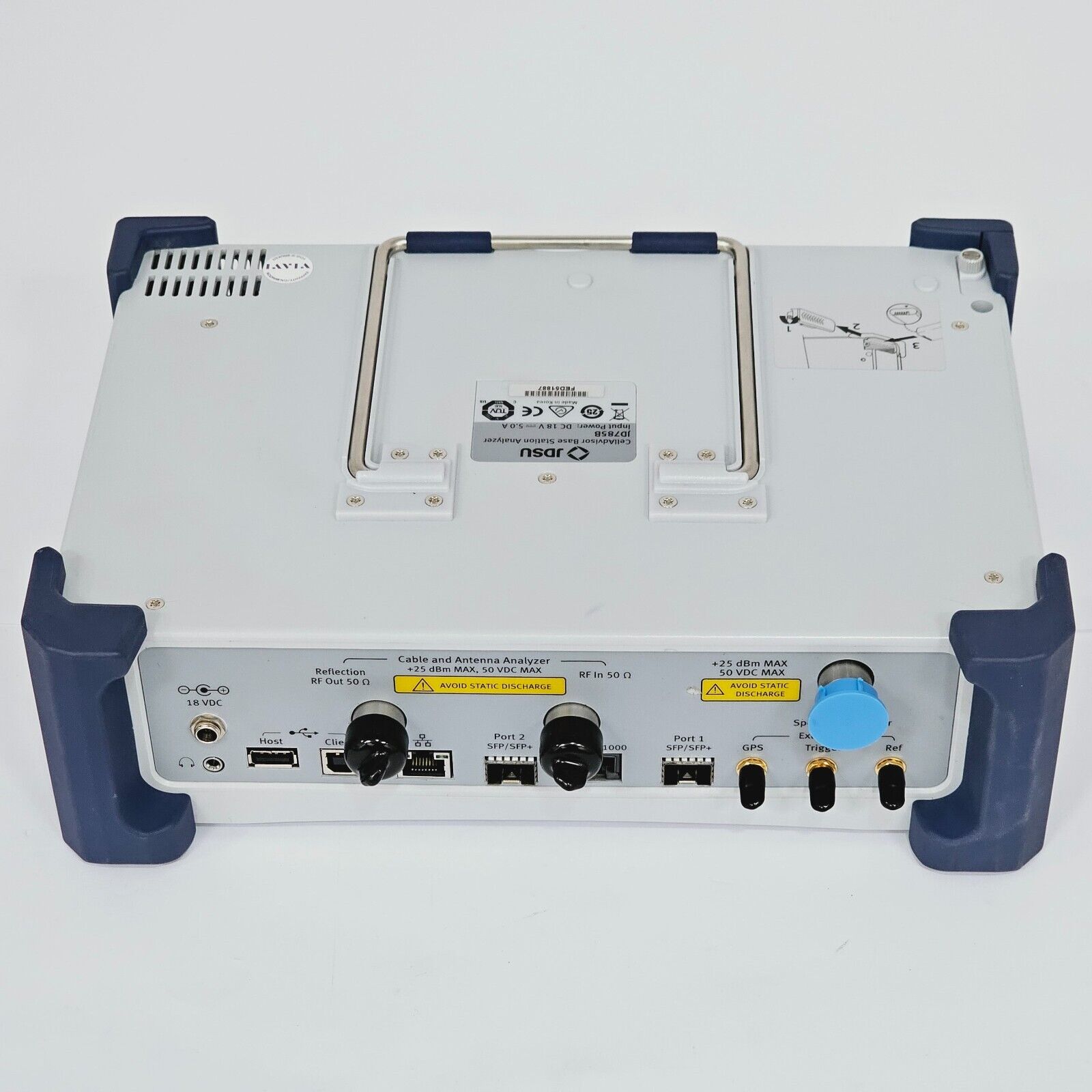 JDSU JD785B CellAdvisor Base Station Analyzer 9kHz-8GHz w/ JD78050509 w/ Options