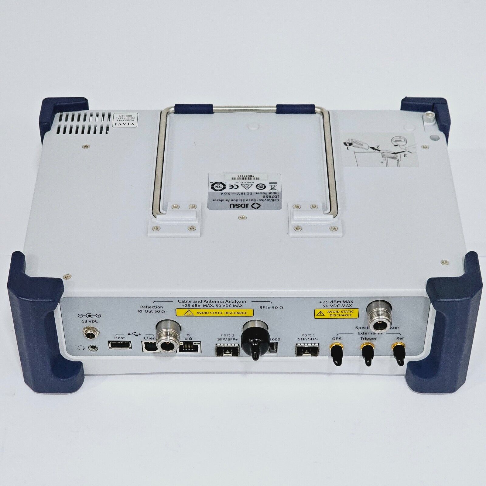 JDSU JD785B CellAdvisor Base Station Analyzer 9kHz-8GHz w/ JD78050509 OSL + Opt.