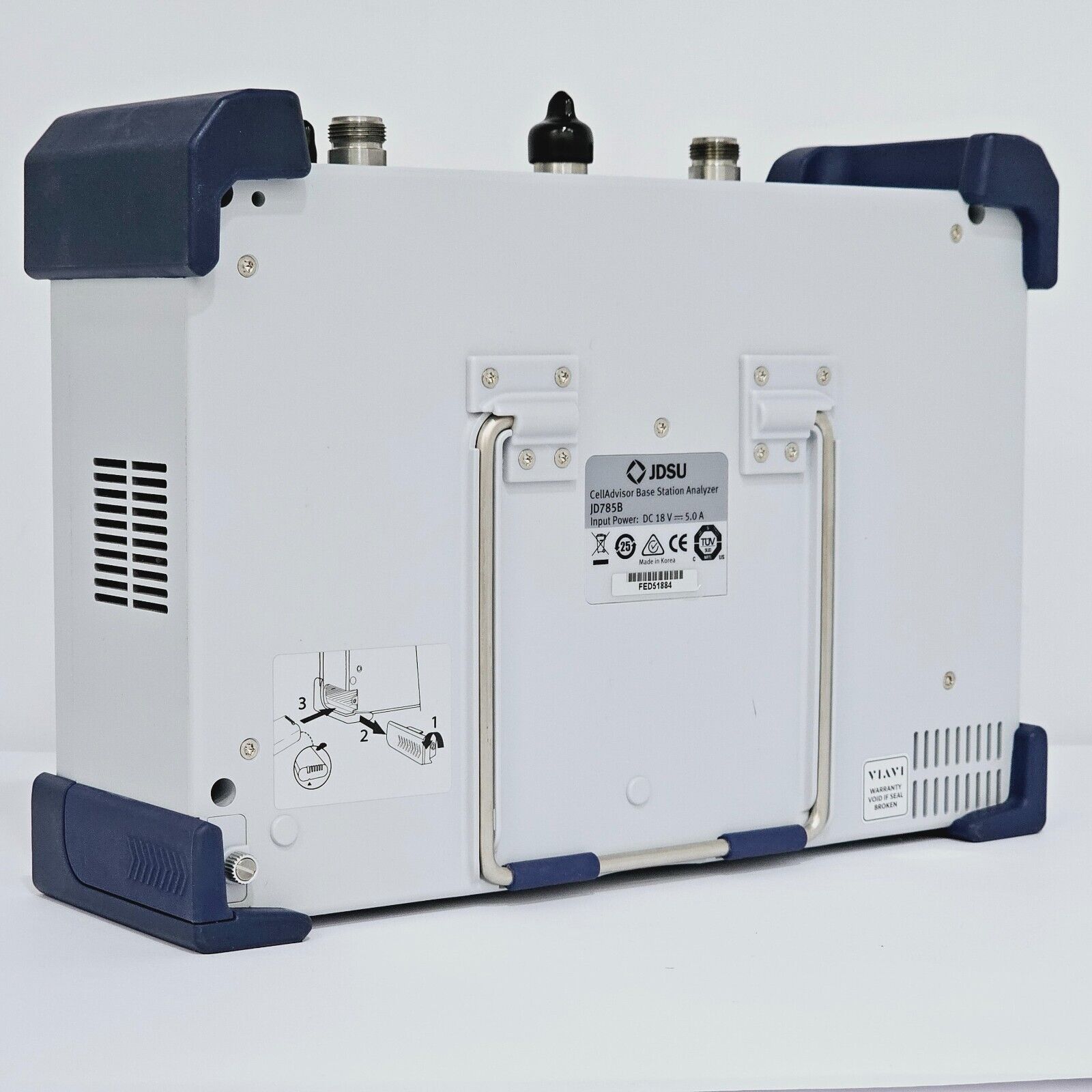 JDSU JD785B CellAdvisor Base Station Analyzer 9kHz-8GHz w/ JD78050509 OSL + Opt.