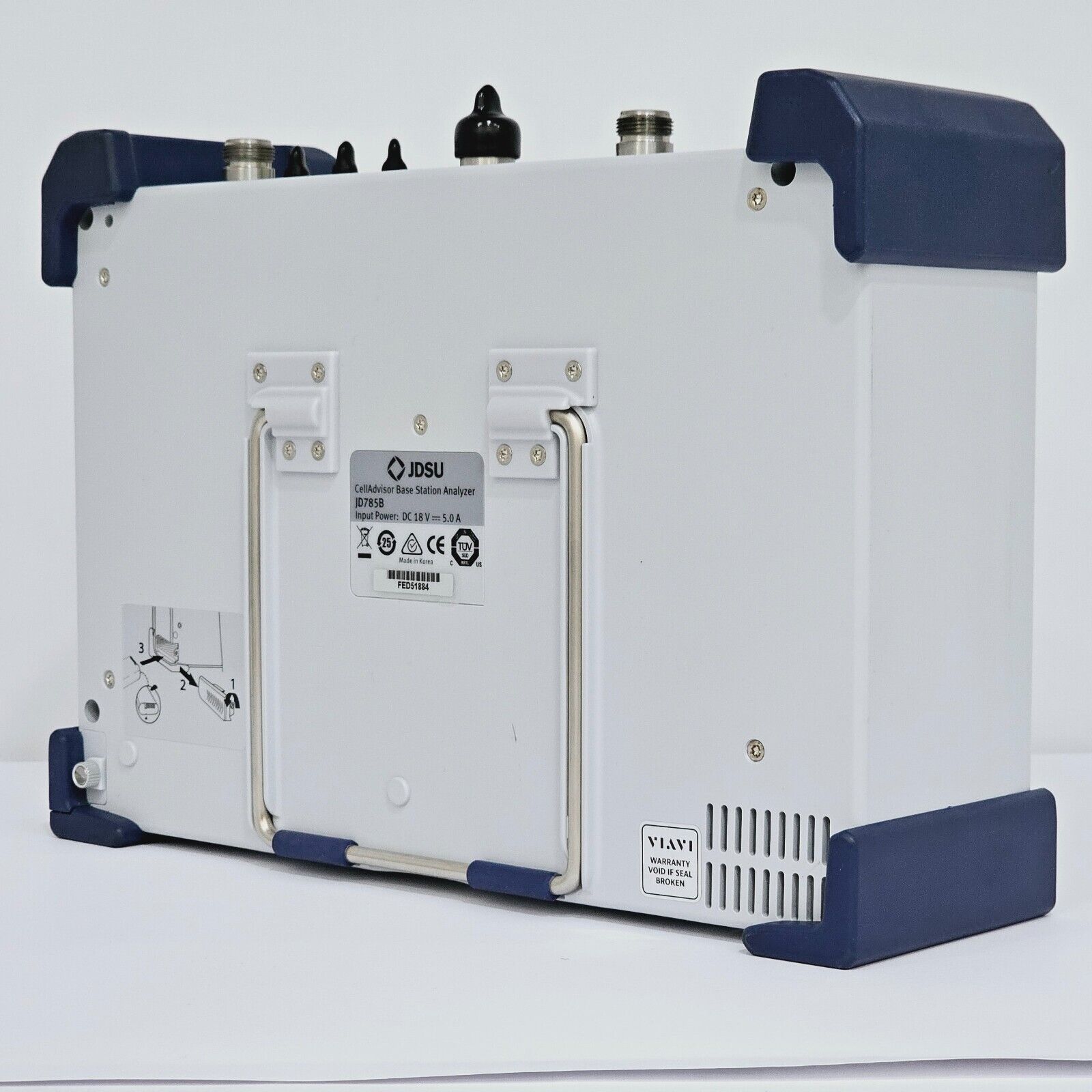 JDSU JD785B CellAdvisor Base Station Analyzer 9kHz-8GHz w/ JD78050509 OSL + Opt.