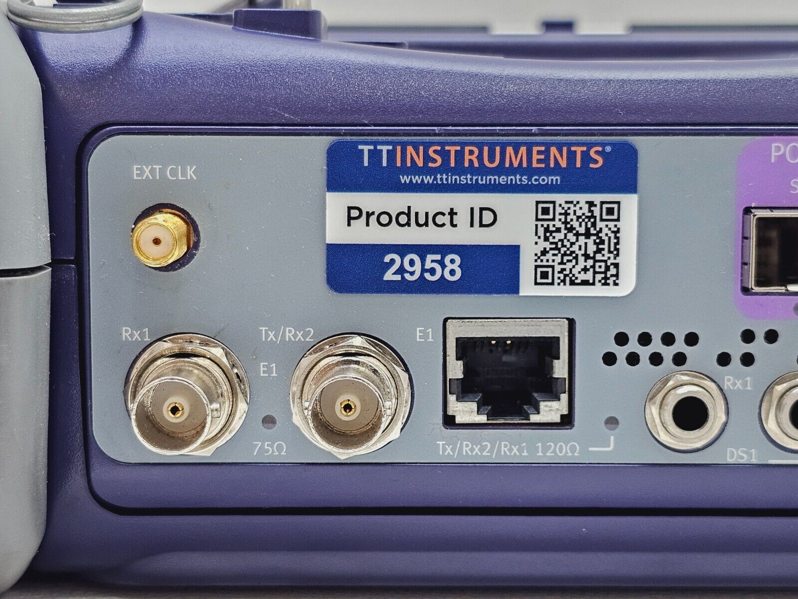 JDSU MTS 5800 + 5801P Network Tester SDH SONET PDH - NO BATTERY