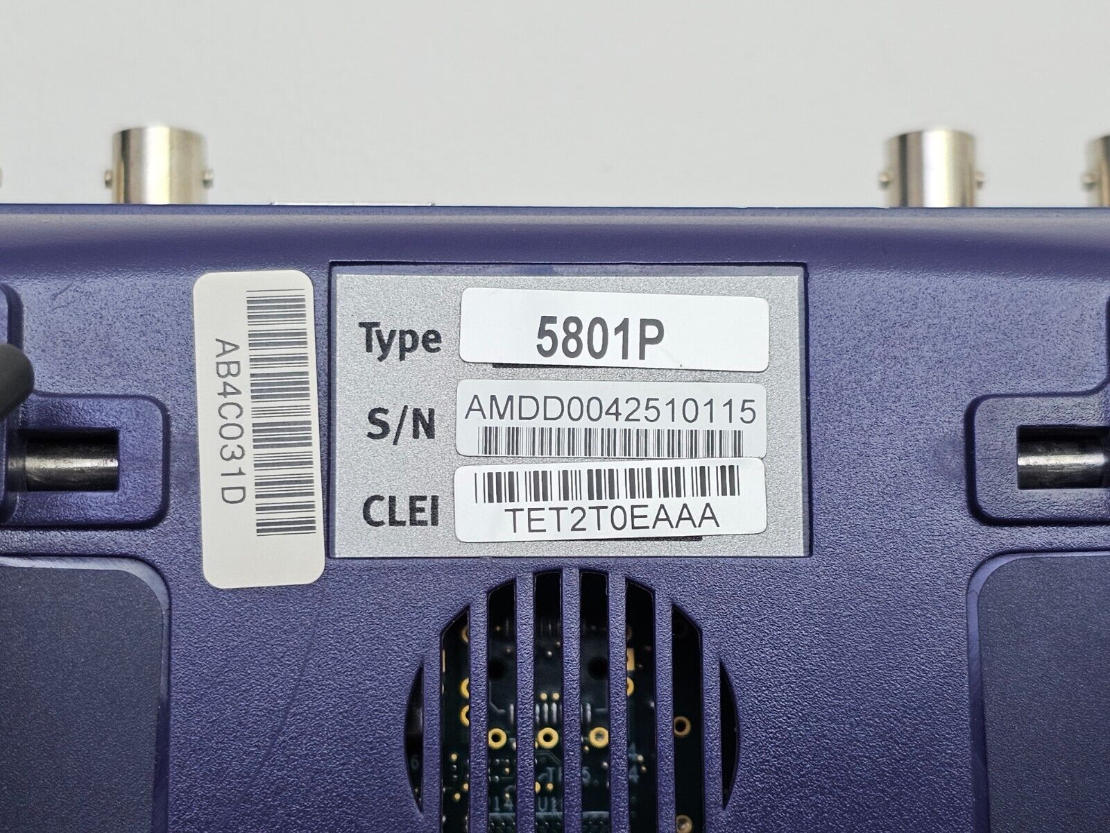 JDSU MTS 5800 + 5801P Network Tester SDH SONET PDH - NO BATTERY