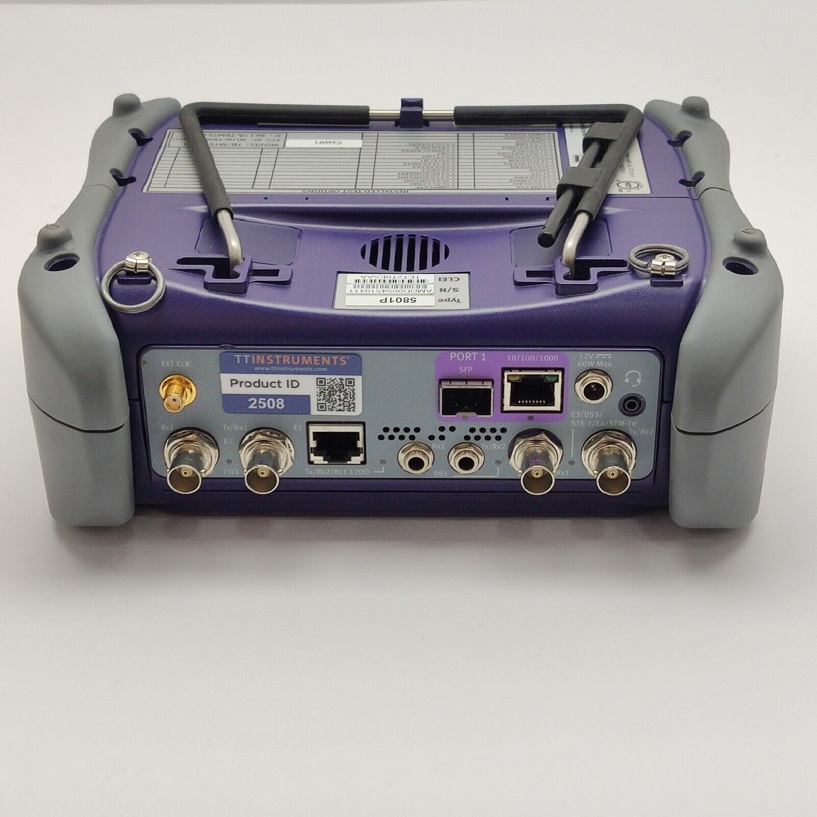 JDSU MTS-5800 w/ 5801P SDH SONET PDH E1/DS1/DS3/STS-1/E3/E4/STM-1e Electrical