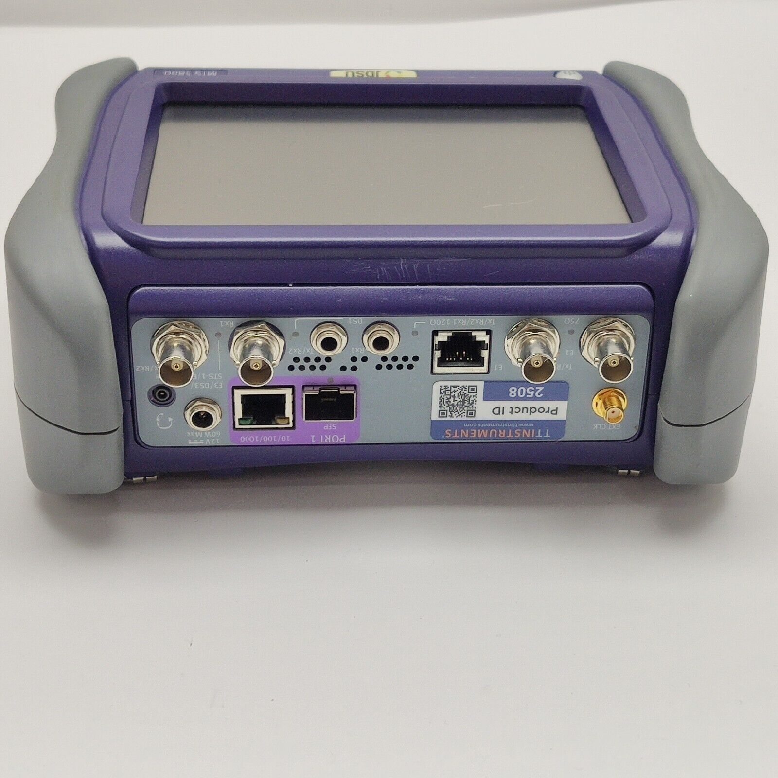 JDSU MTS-5800 w/ 5801P SDH SONET PDH E1/DS1/DS3/STS-1/E3/E4/STM-1e Electrical