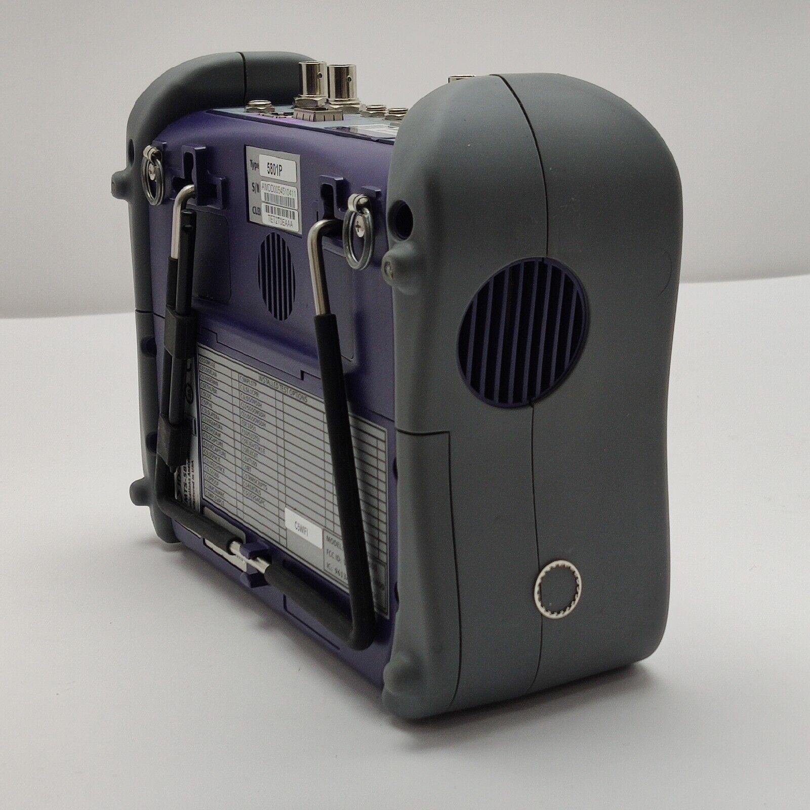 JDSU MTS-5800 w/ 5801P SDH SONET PDH E1/DS1/DS3/STS-1/E3/E4/STM-1e Electrical