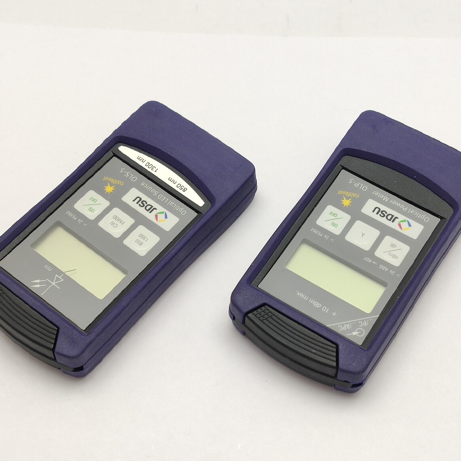 JDSU Optical Power Meter OLP-5 and Optical Laser Source OLS-5 2255/01 2256/01 MM