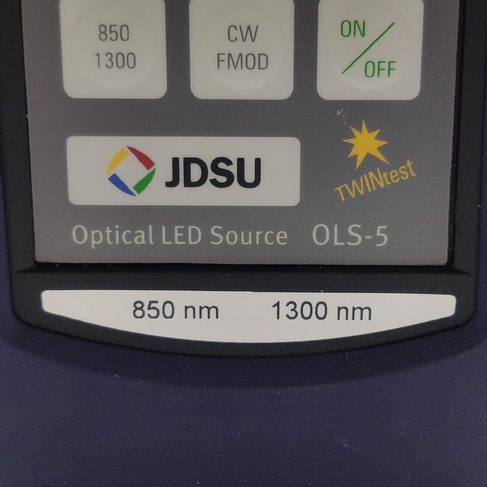 JDSU Optical Power Meter OLP-5 and Optical Laser Source OLS-5 2255/01 2256/01 MM