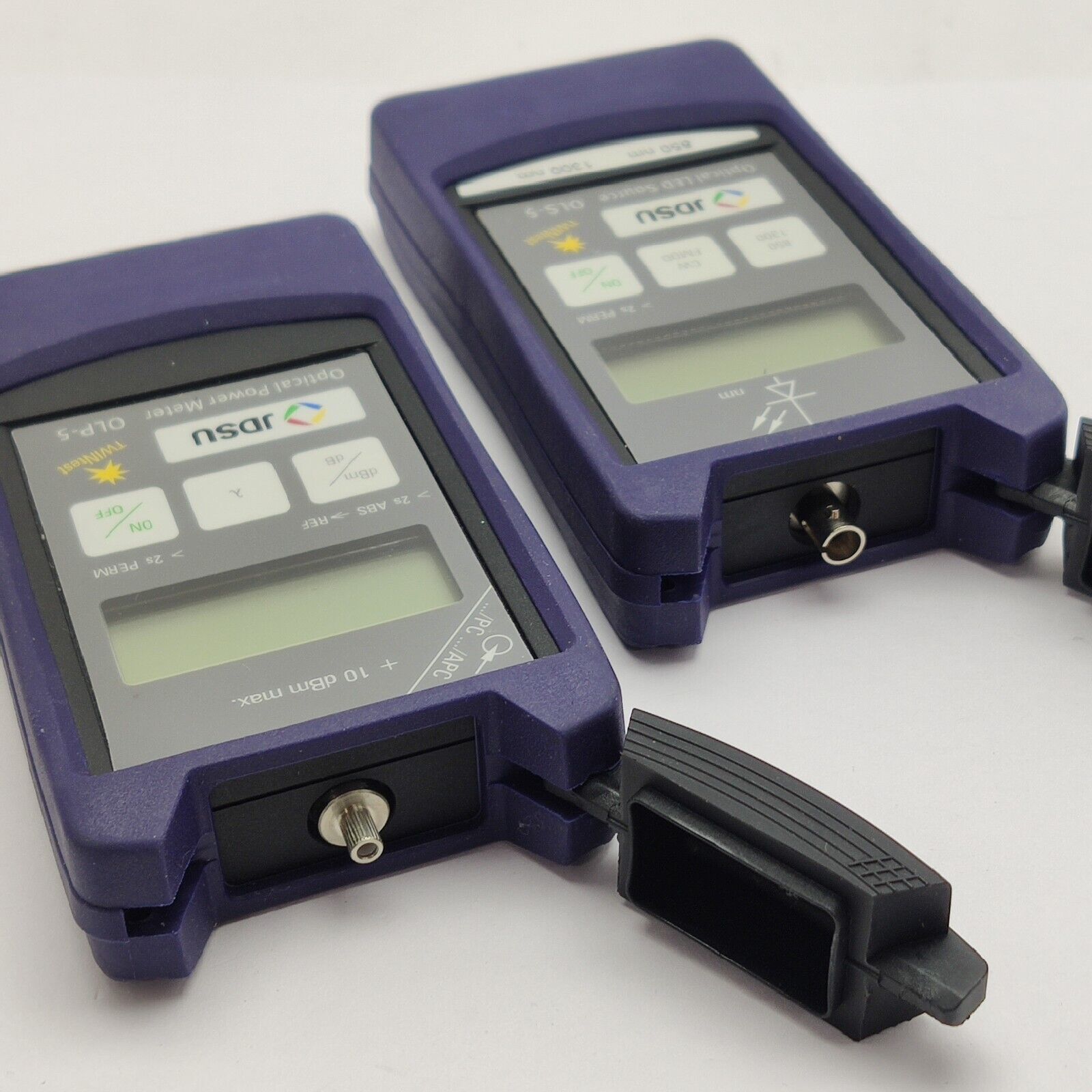 JDSU Optical Power Meter OLP-5 and Optical Laser Source OLS-5 2255/01 2256/01 MM