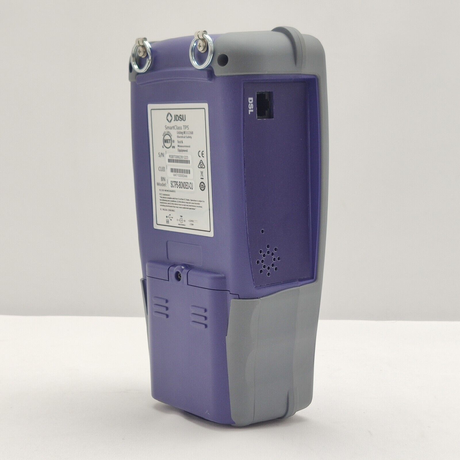 JDSU SmartClass TPS SCTPS-BONDED-CU Tester w/ Access.. DSL Ethernet POTS Copper