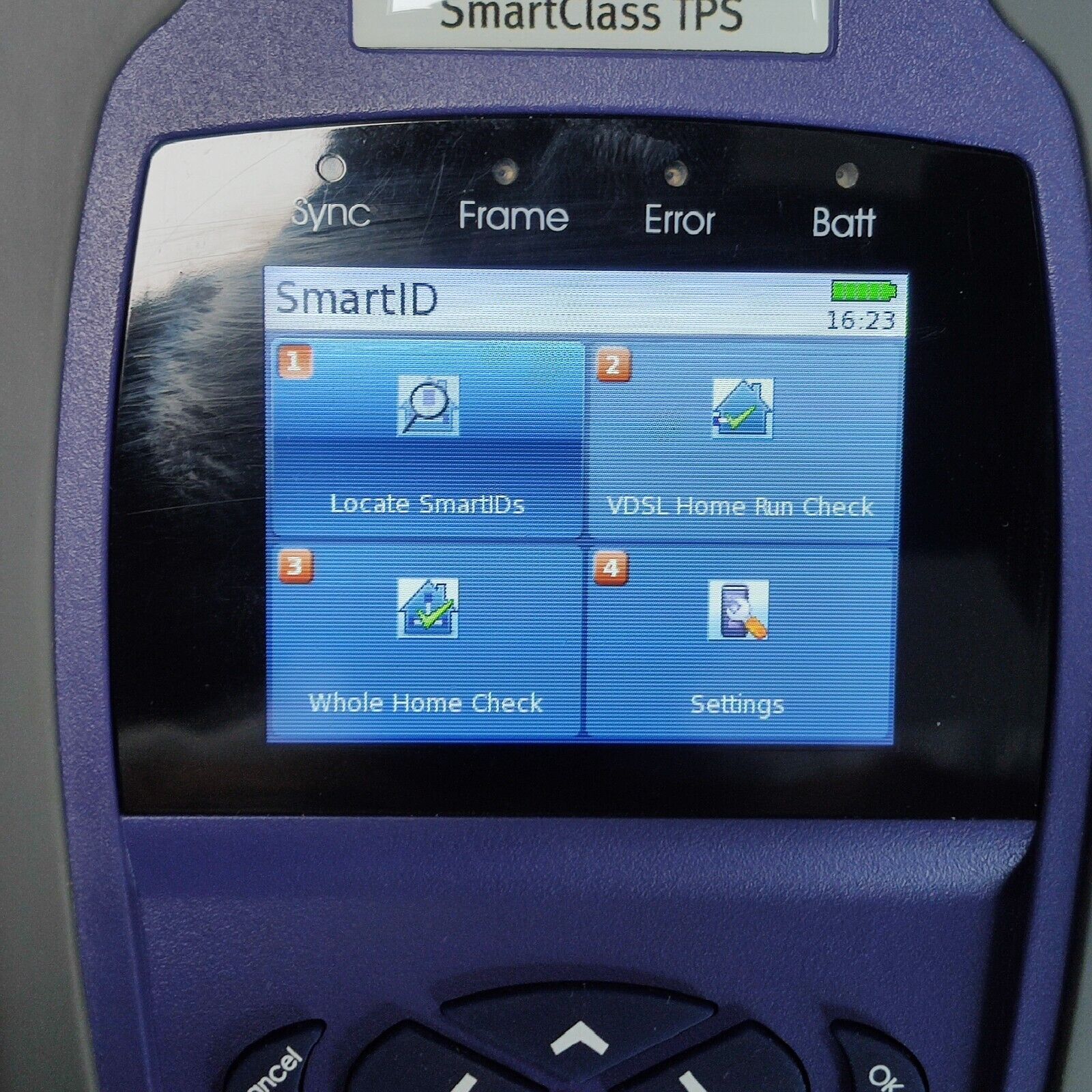 JDSU SmartClass TPS SCTPS-BONDED-CU Tester w/ Access.. DSL Ethernet POTS Copper