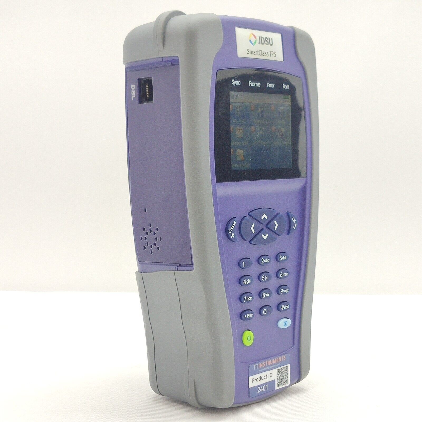 JDSU SmartClass TPS SCTPS-BONDED-CU Tester w/ Access.. DSL Ethernet POTS Copper