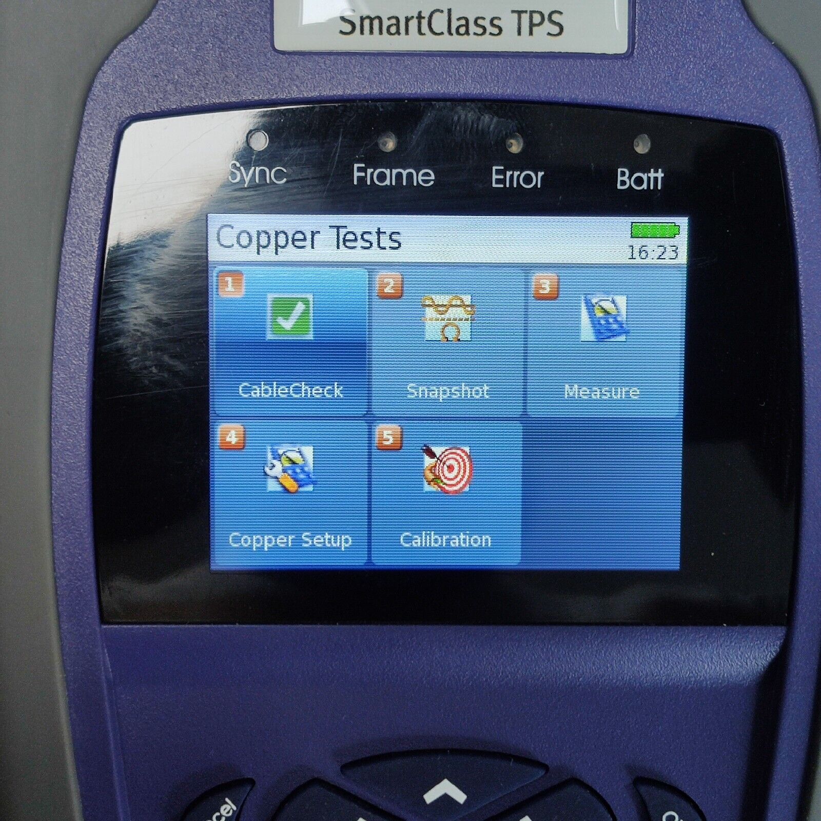 JDSU SmartClass TPS SCTPS-BONDED-CU Tester w/ Access.. DSL Ethernet POTS Copper