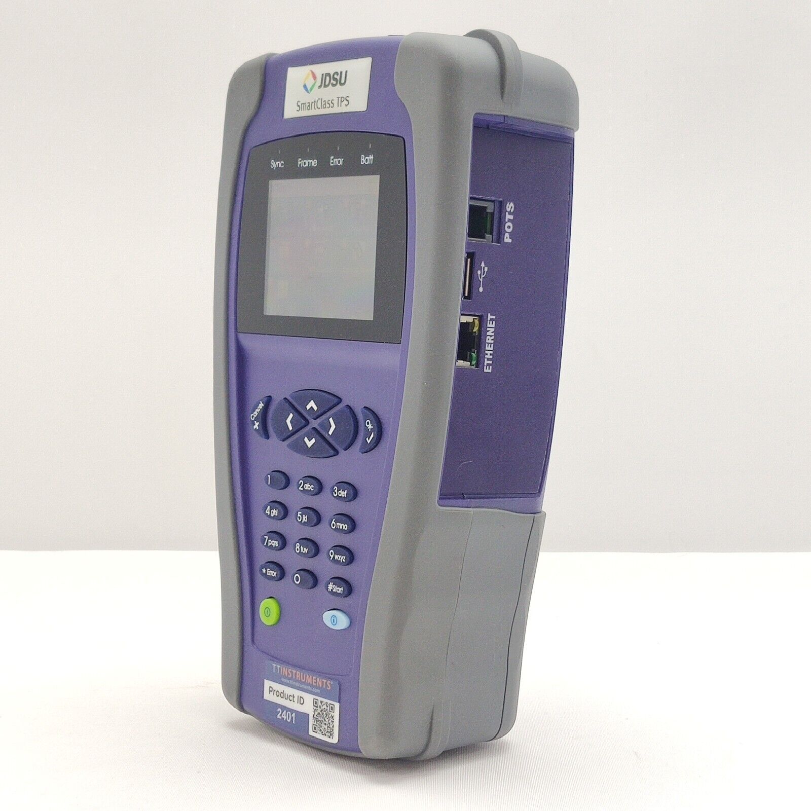 JDSU SmartClass TPS SCTPS-BONDED-CU Tester w/ Access.. DSL Ethernet POTS Copper