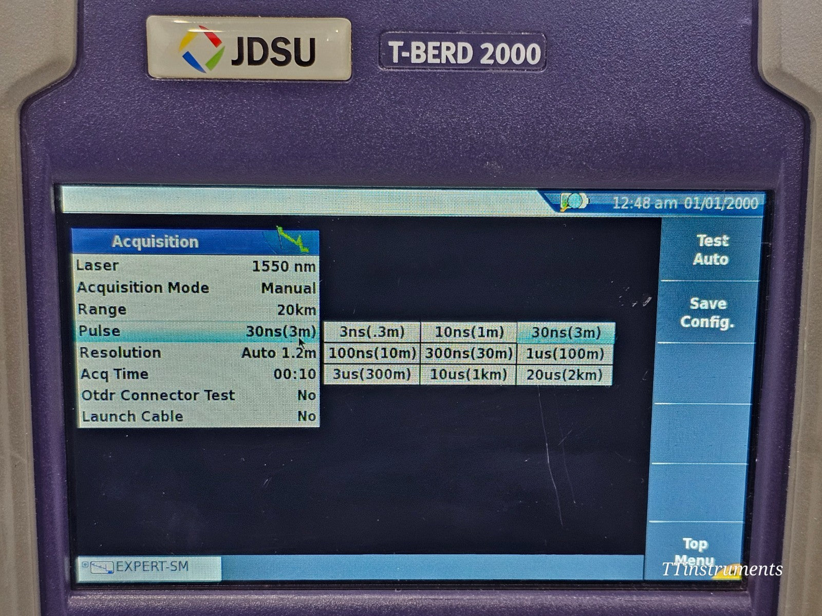 JDSU T-BERD 2000 + 4146 QUAD OTDR SM MM 850/1300 1310/1550 + P5000i Scope