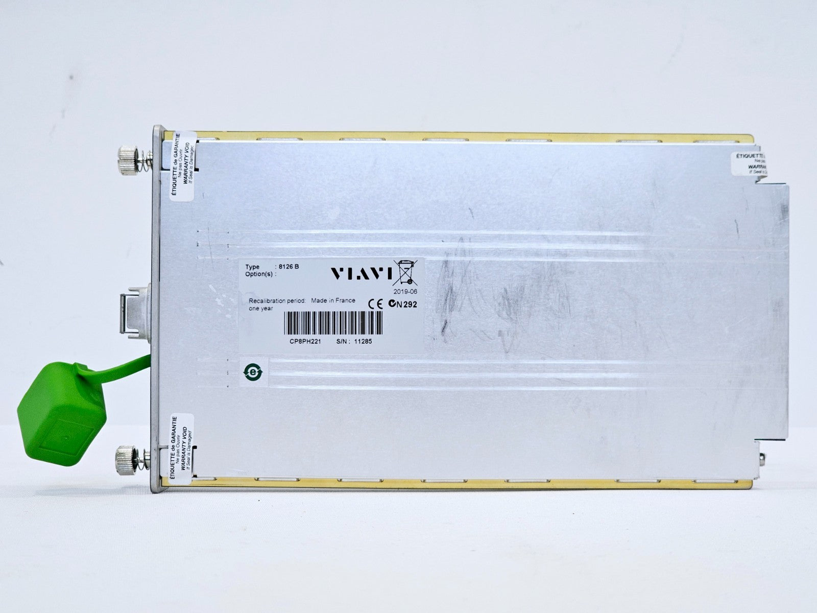 JDSU T-BERD 6000A with 8126B SM OTDR 1310/1550 nm 41/40 dB APC-FC
