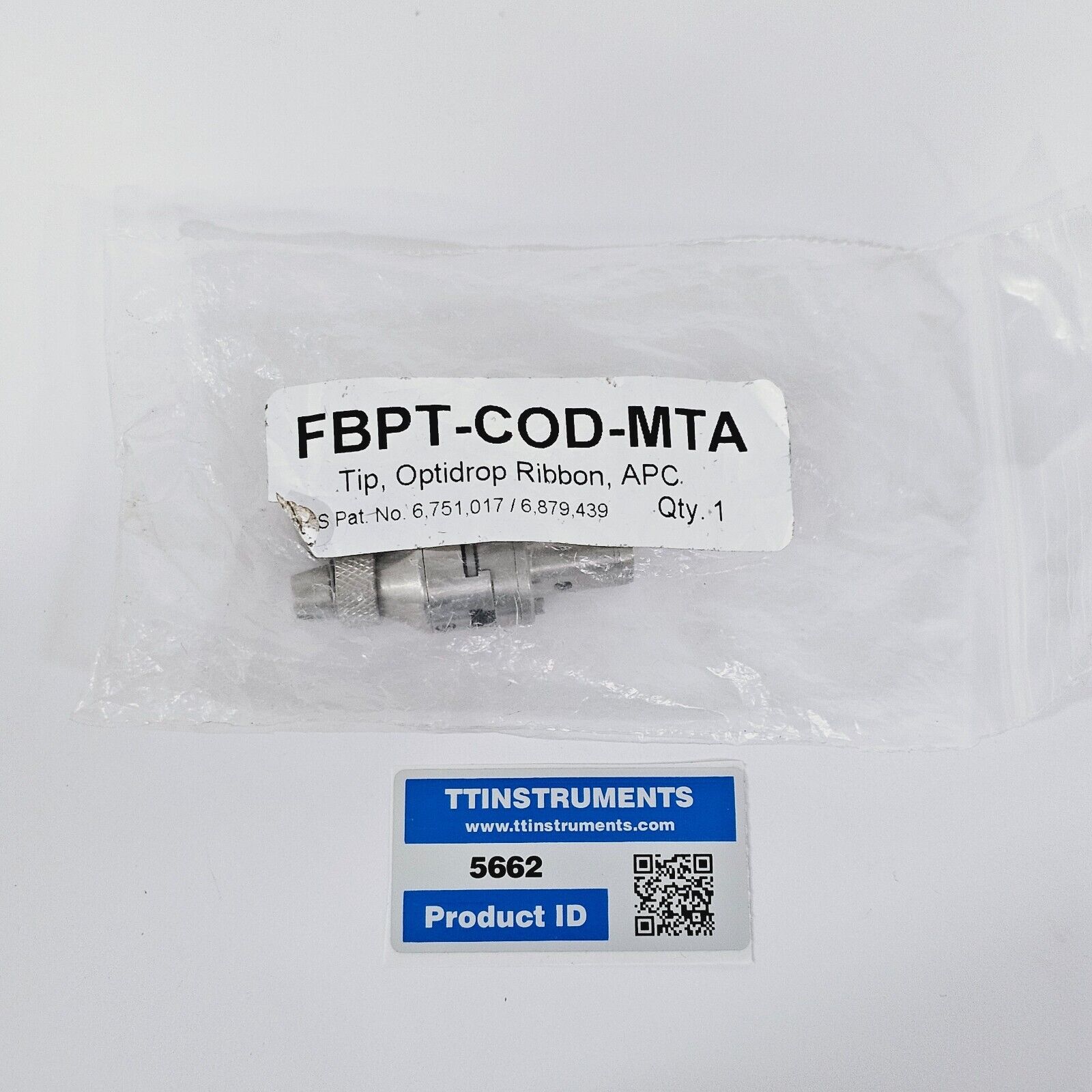 JDSU VIAVI FBPT-COD-MTA Tip Optidrop Ribbon APC Plug & Receptacle Guides SM