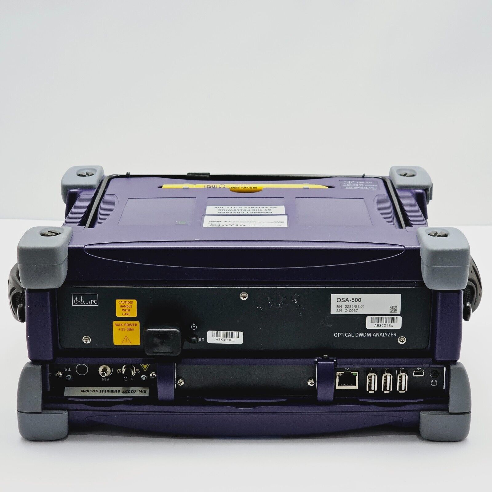 JDSU Viavi MTS 8000E VFL PM w/ OSA-500 2281/91.51 Optical DWDM Analyzer