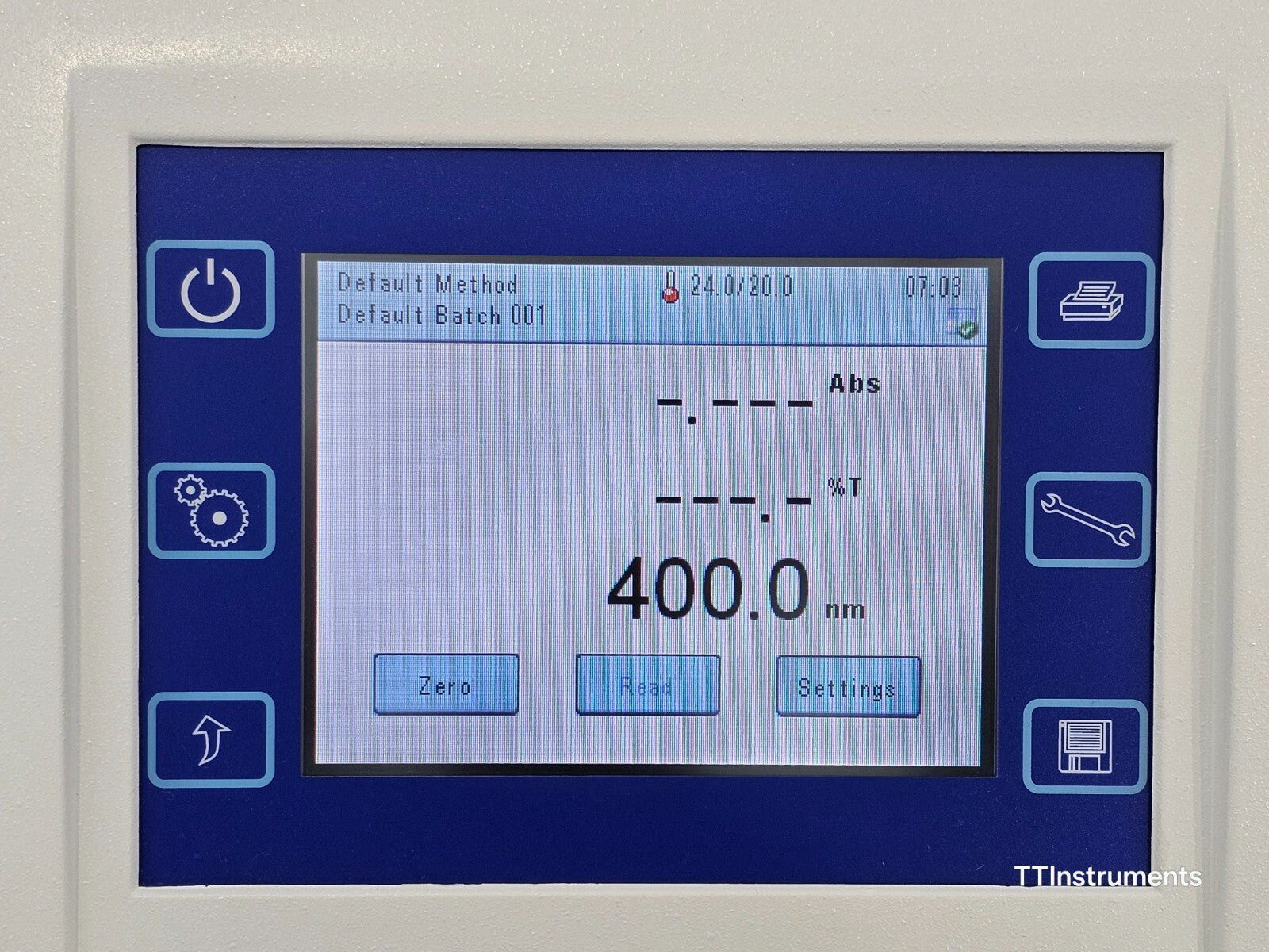 Jenway 6715 UV/VIS Spectrophotometer 190–1100 nm Functional Self-Tests Passed