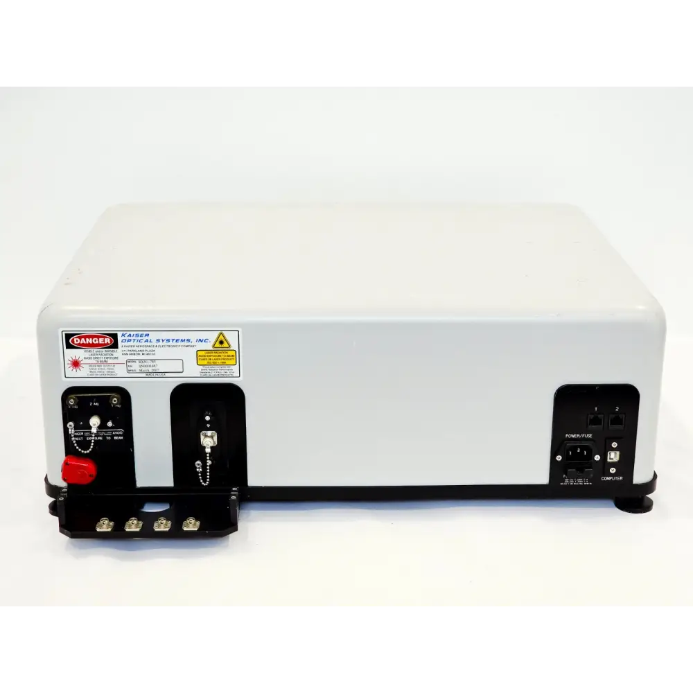 Kaiser RamanRxn1-785 spectrometer right side panel view