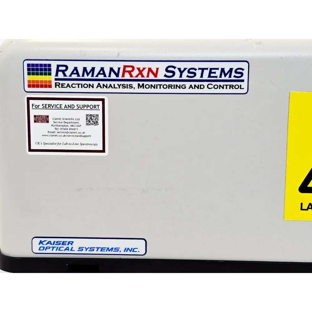 Kaiser RamanRxn1-785 front control panel and interface detail