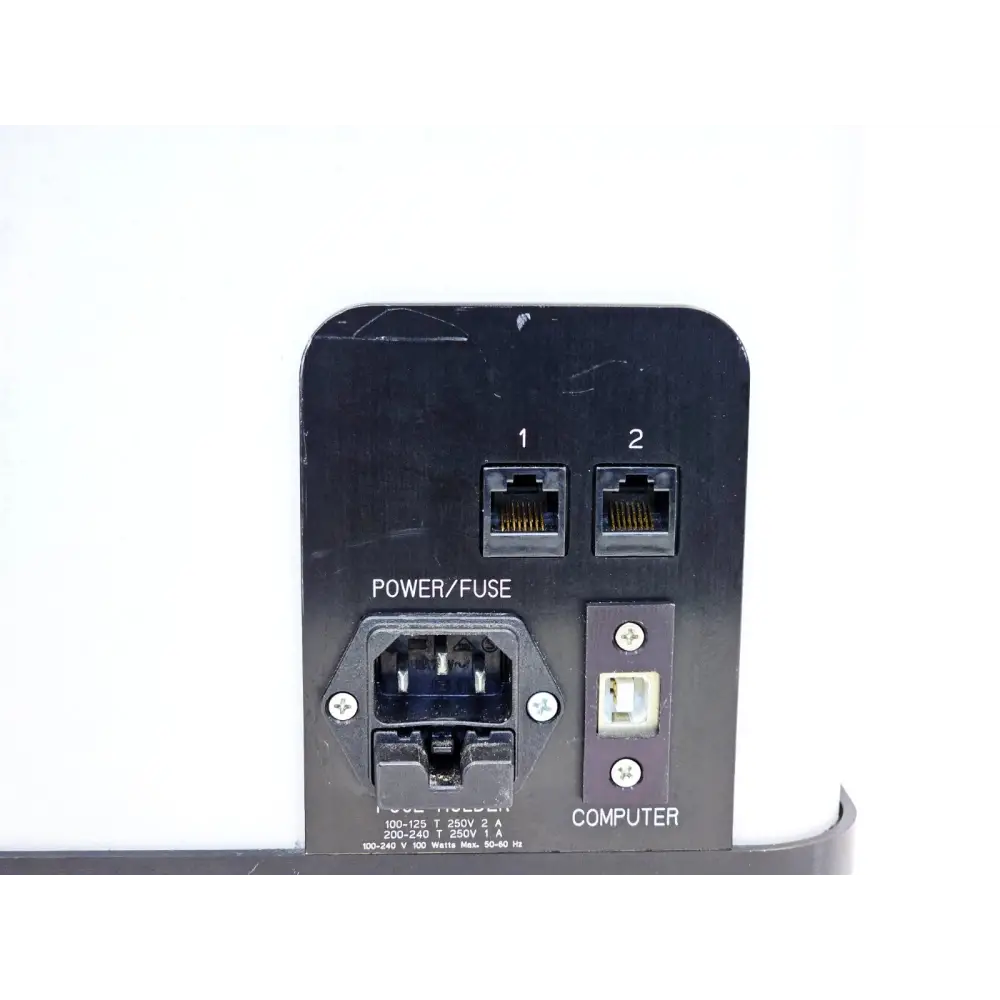 Kaiser RamanRxn1-785 rear panel connections and ports