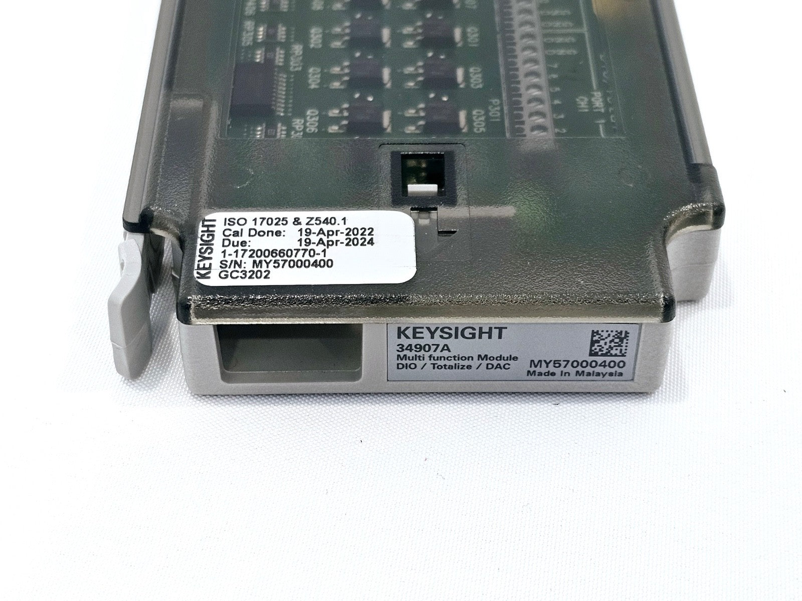Keysight 34907A Multifunction Module DIO/Totalize/DAC For 34970A
