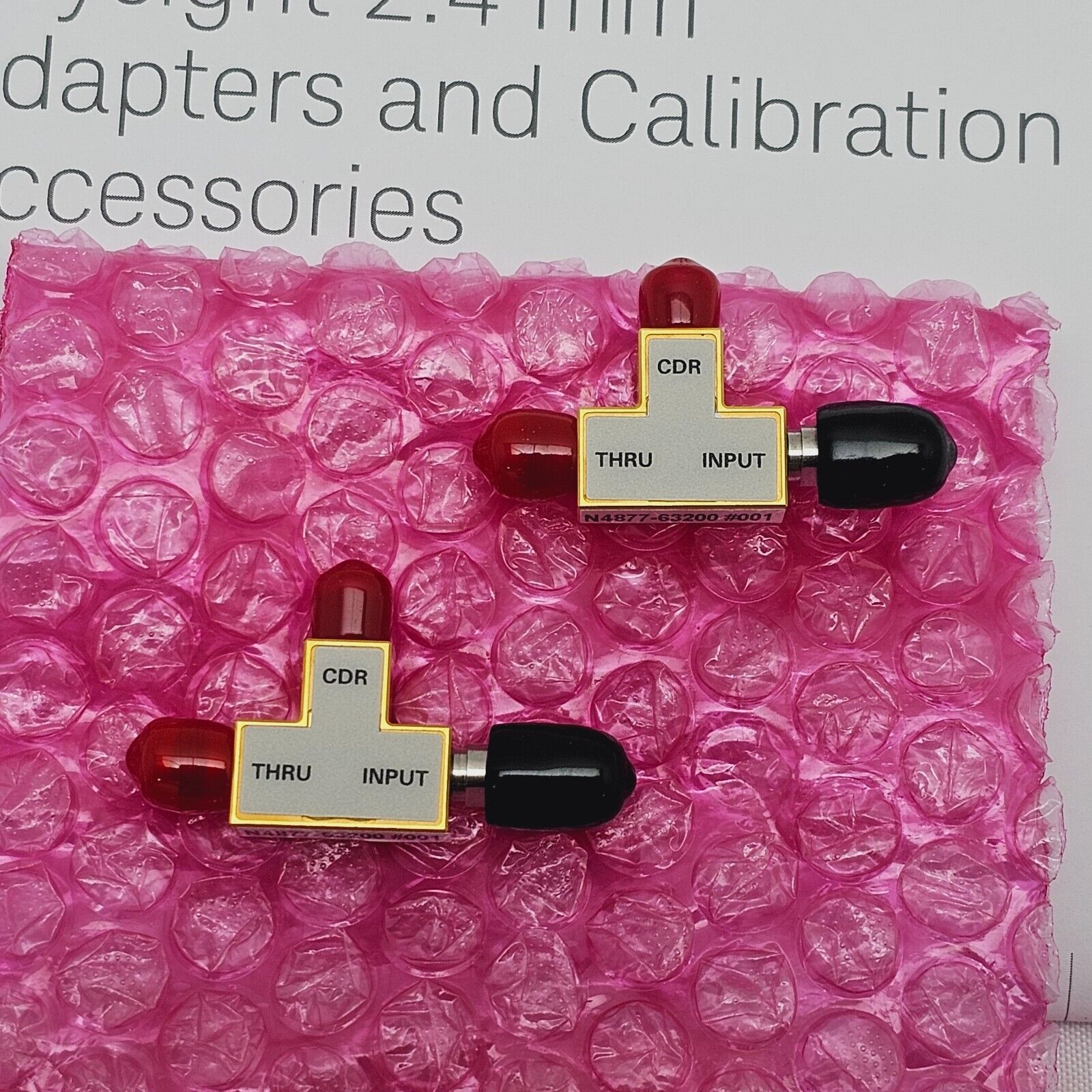 Keysight Agilent 2.44 mm Adapters & Calibration Accessories N4877-63200 11901A/B