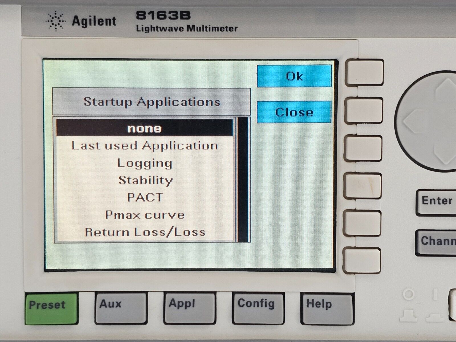 Keysight Agilent 8163B Lightwave Multimeter