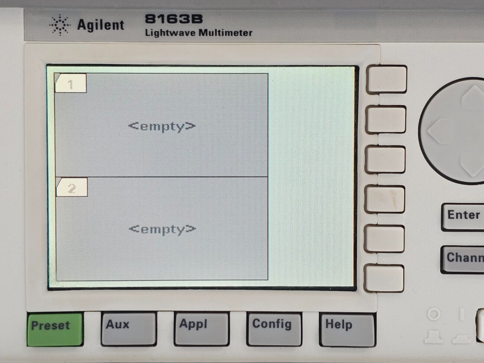 Keysight Agilent 8163B Lightwave Multimeter