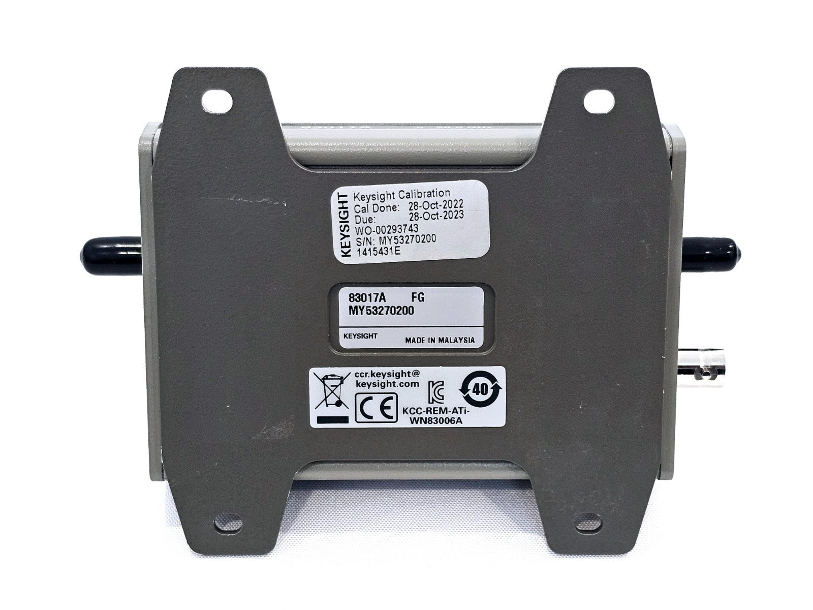Keysight Agilent 83017A .5 - 26.5 GHz Microwave System Amplifier