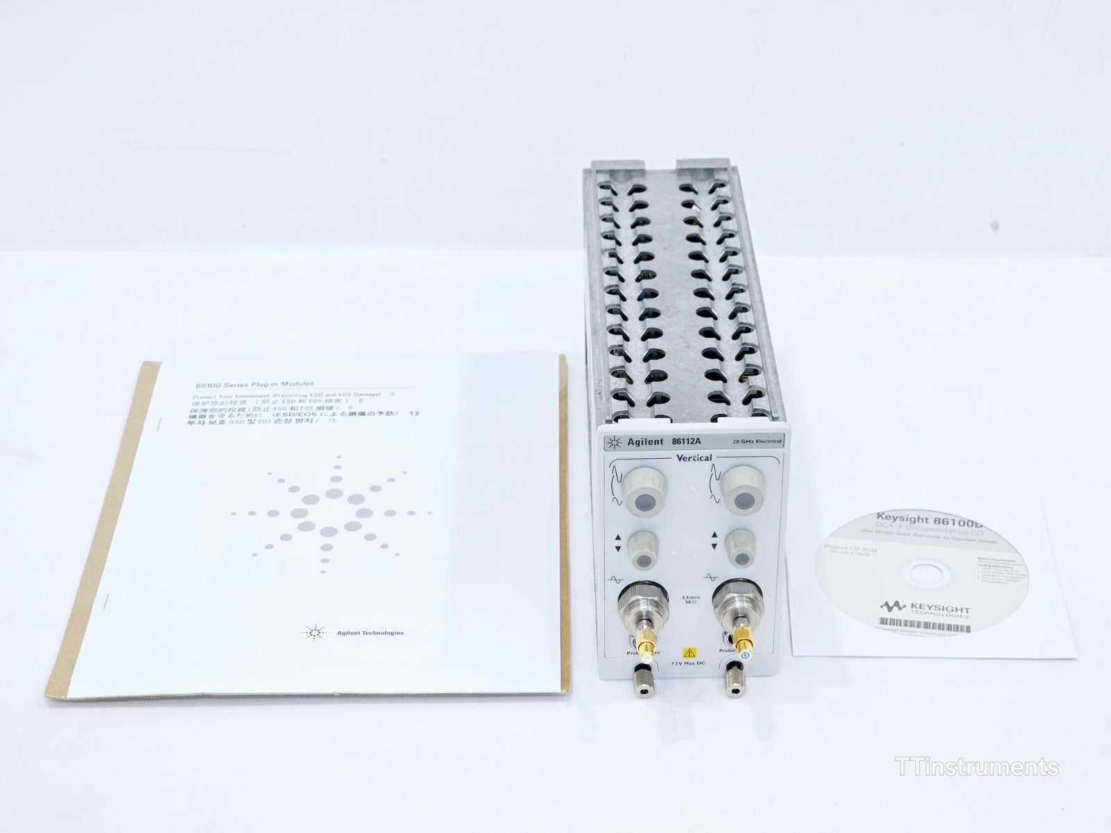 Keysight Agilent 86112A Dual Channel 20 GHz Electrical Module 3.5 mm 50 Ohm