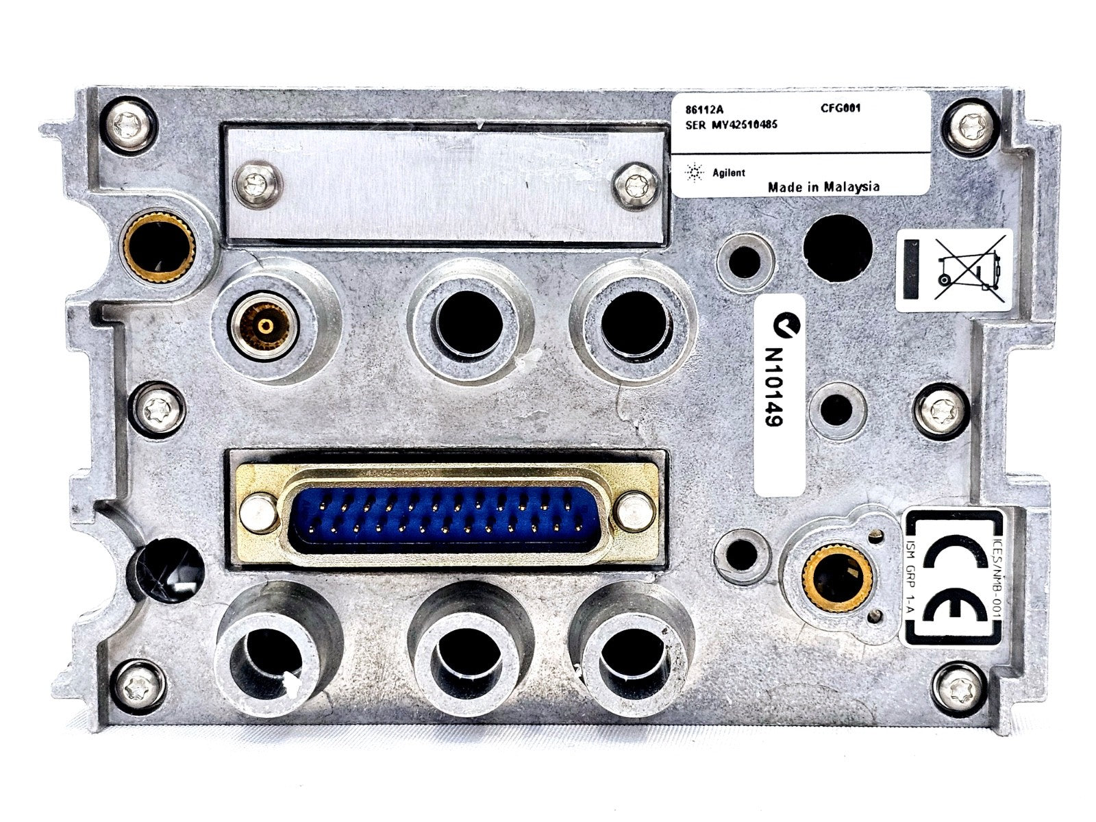 Keysight Agilent 86112A Dual Channel 20 GHz Electrical Module 3.5 mm 50 Ohm