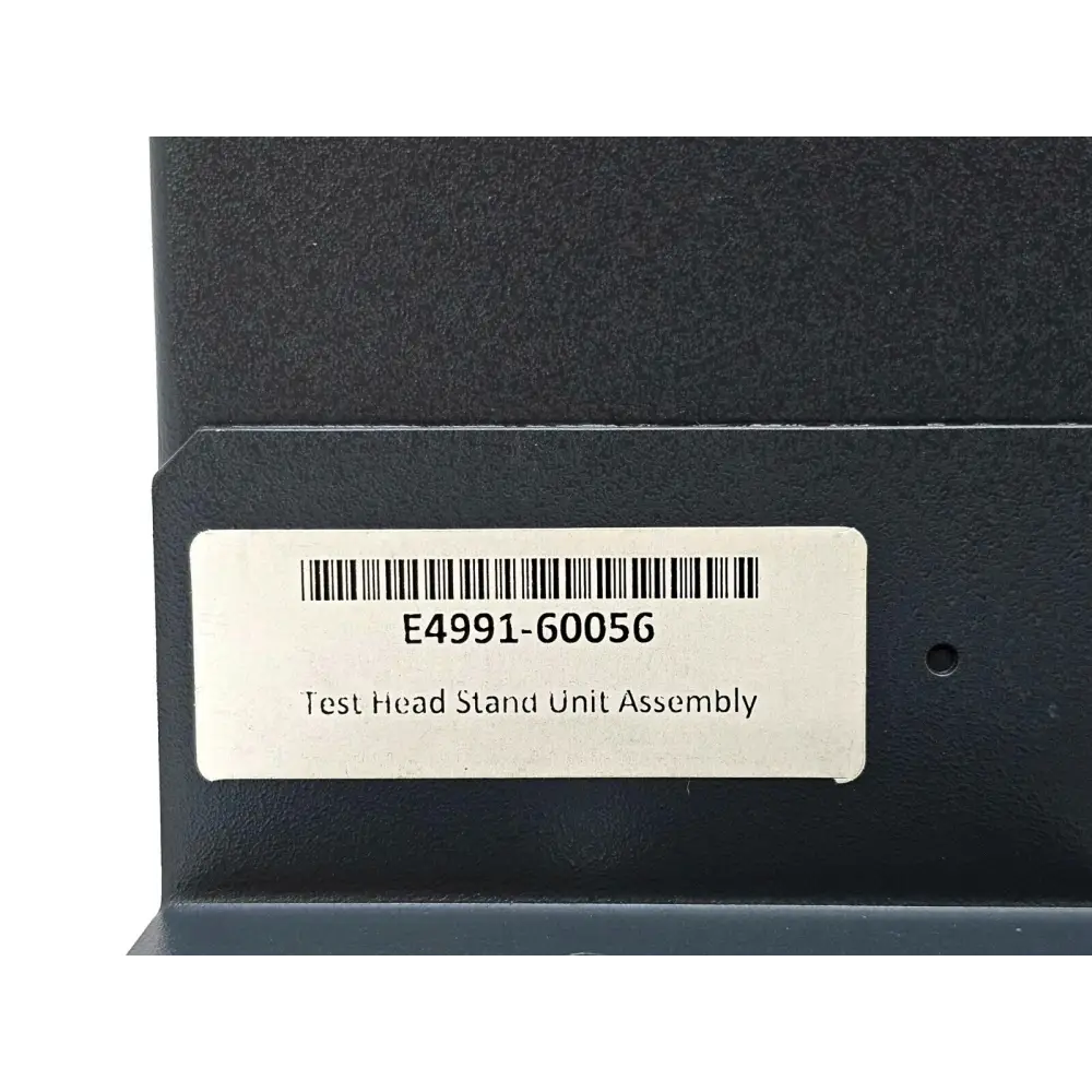 Keysight E4991-60056 Test Head Stand base detail showing cosmetic condition