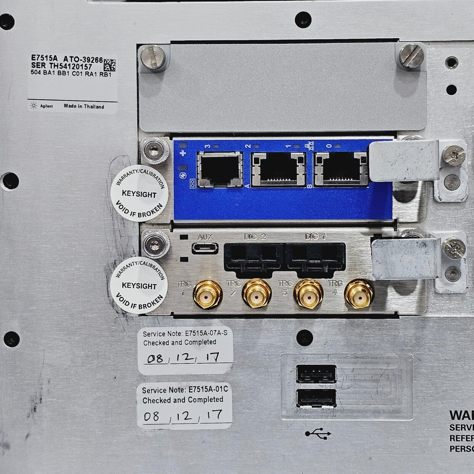 Keysight Agilent E7515A UXM Wireless Test Set w/ 504 506 C01 D01 300 MHz - 6 GHz