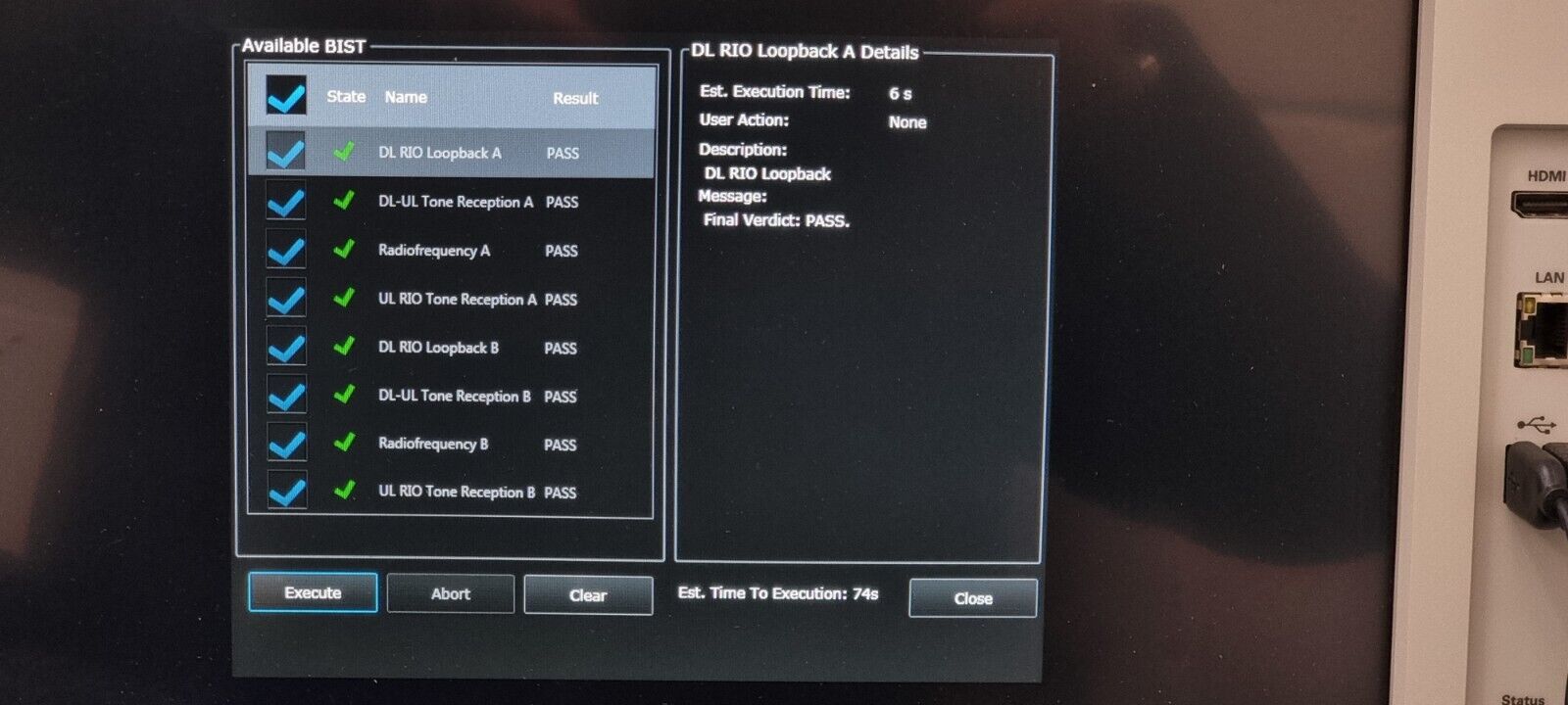 Keysight Agilent E7515A UXM Wireless Test Set w/ 504 506 C01 D01 300 MHz - 6 GHz