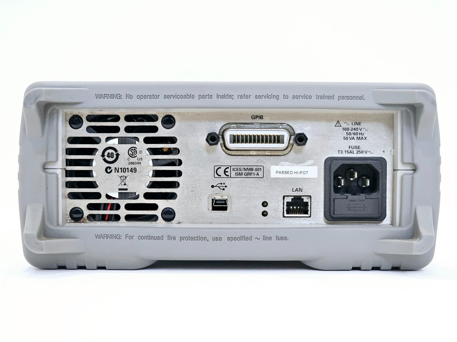 Keysight Agilent J7211A Attenuation Control Unit DC to 6 GHz 121 dB 1 dB Step