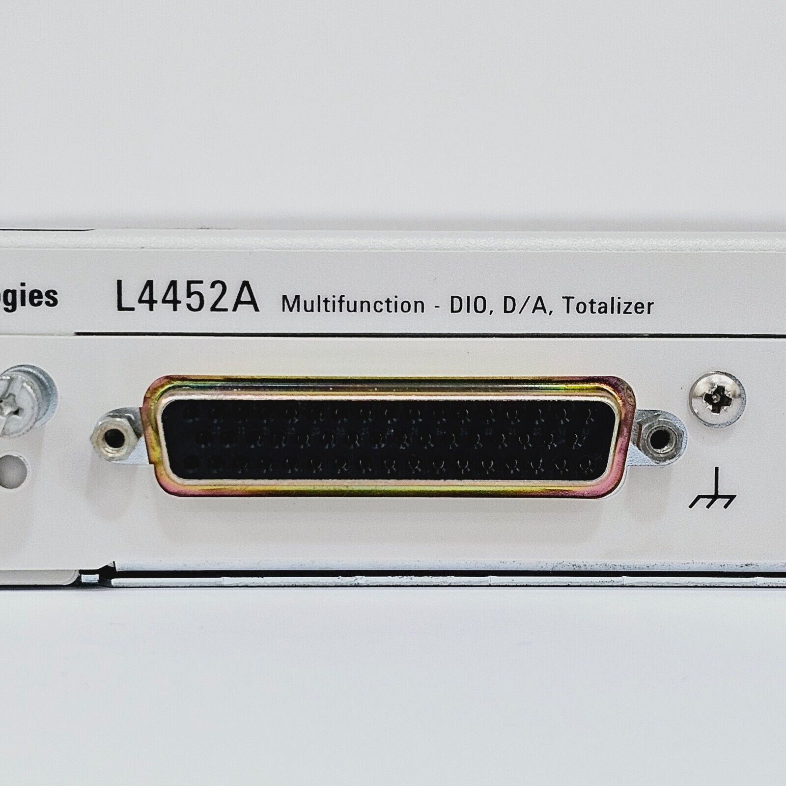 Keysight Agilent L4452A Multifunction - DIO, D/A, Totalizer w/ 2x 34952T Slot