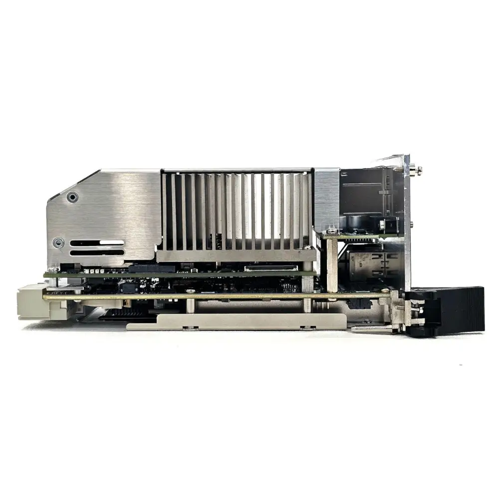 Keysight M9035A PXIe Embedded Controller rear connector and PXIe backplane interface detail