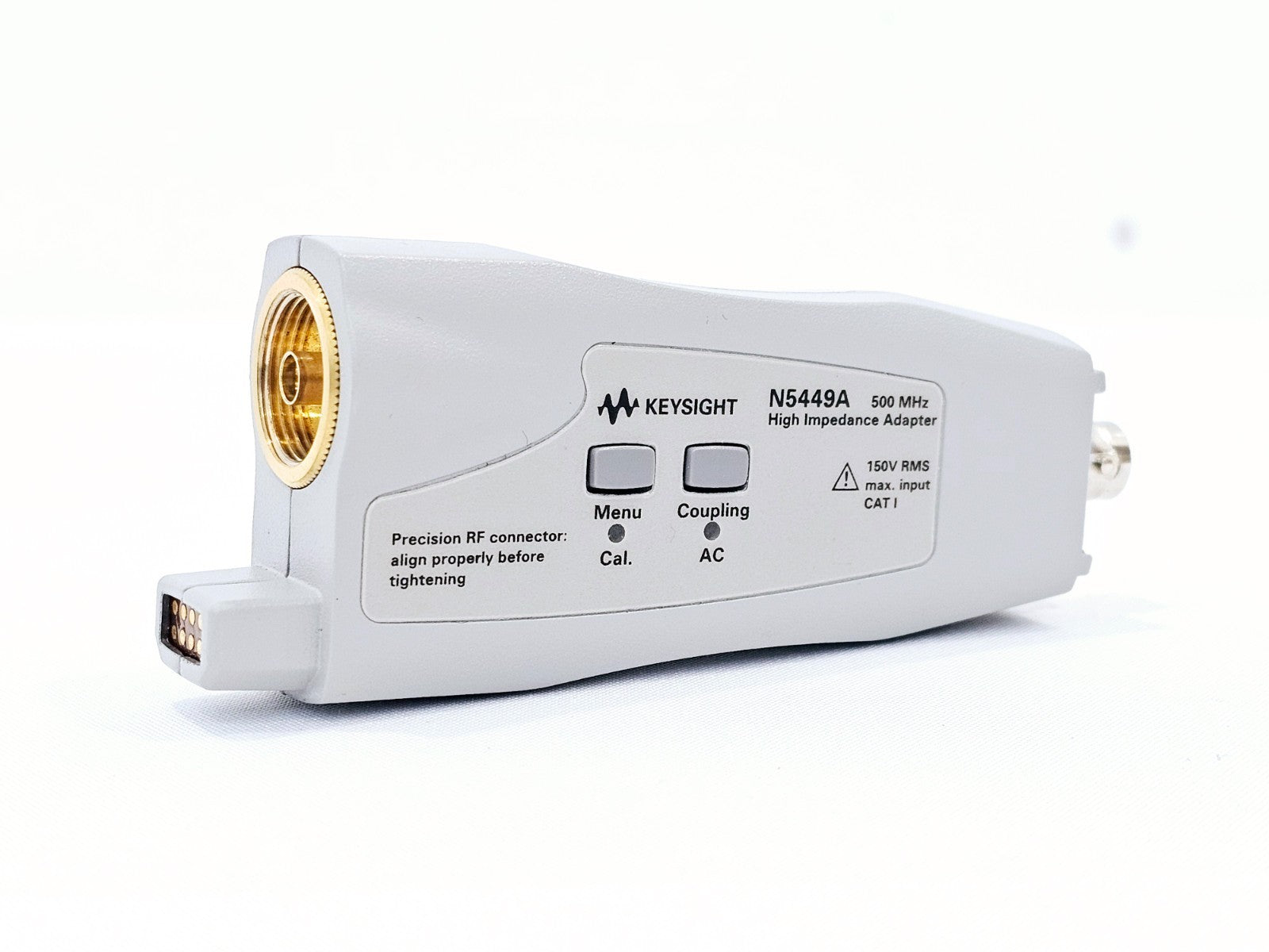 Keysight Agilent N5449A 500MHz High Impedance Adapter with N2873A