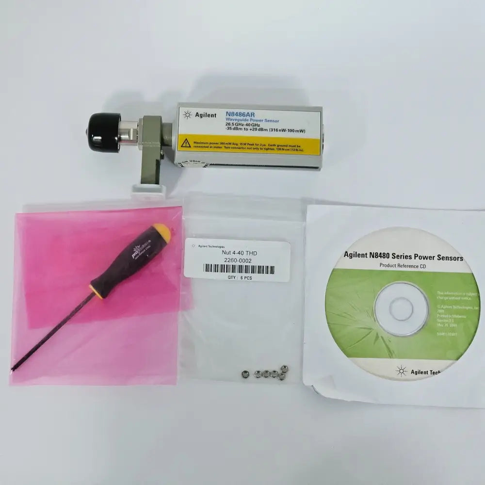 Keysight Agilent N8486AR Waveguide Power Sensor 26.5 GHz-40 GHz -35dBm to +20dBm