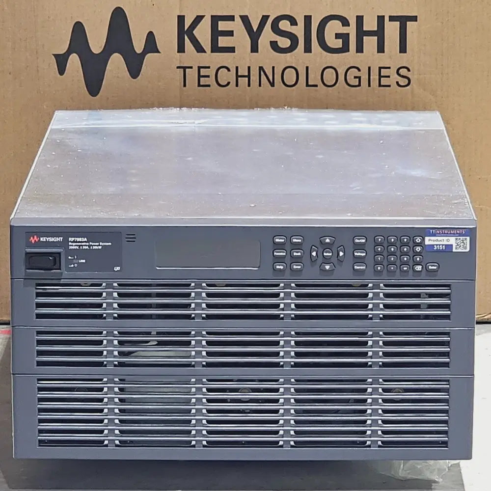 Keysight RP7983A 2000V 30kW bidirectional DC power supply front panel controls and indicators
