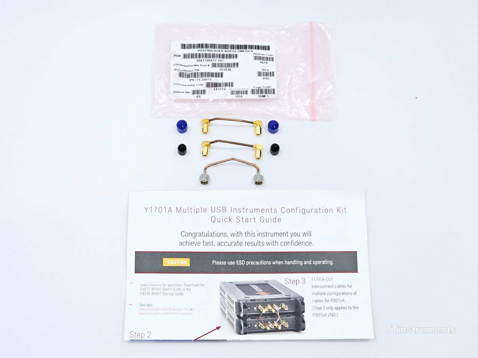 Keysight Agilent Y1701A Multiple USB Instruments Configuration Kit Opt 001