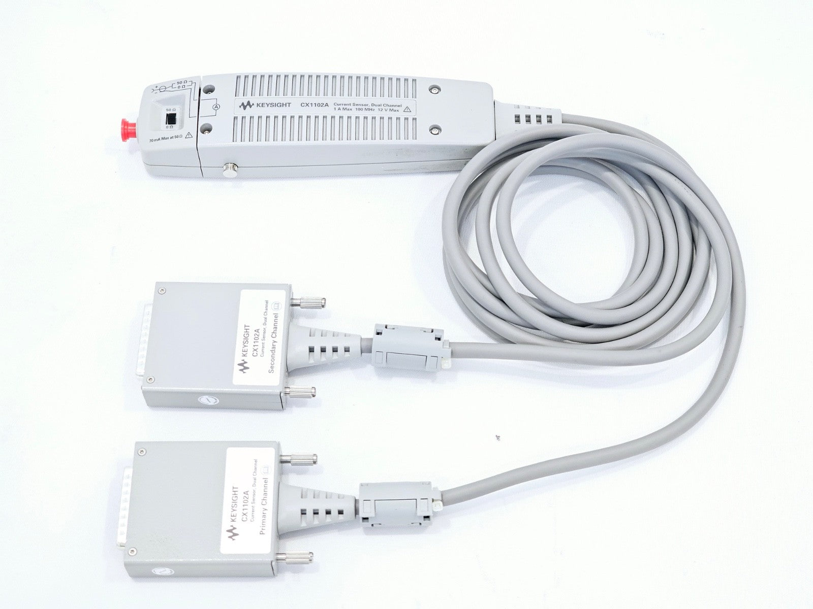 Keysight CX1102A Dual Channel Current Sensor 100MHz 1A For CX3324A Oscilloscope
