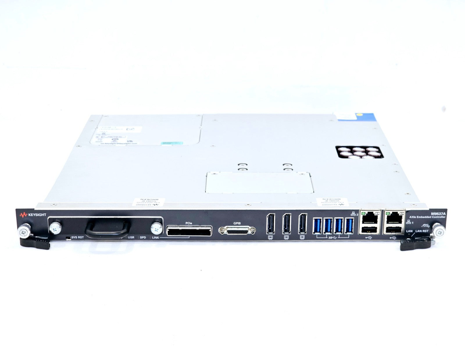 Keysight M9537A AXIe Embedded Controller Option M16W16 UNTESTED