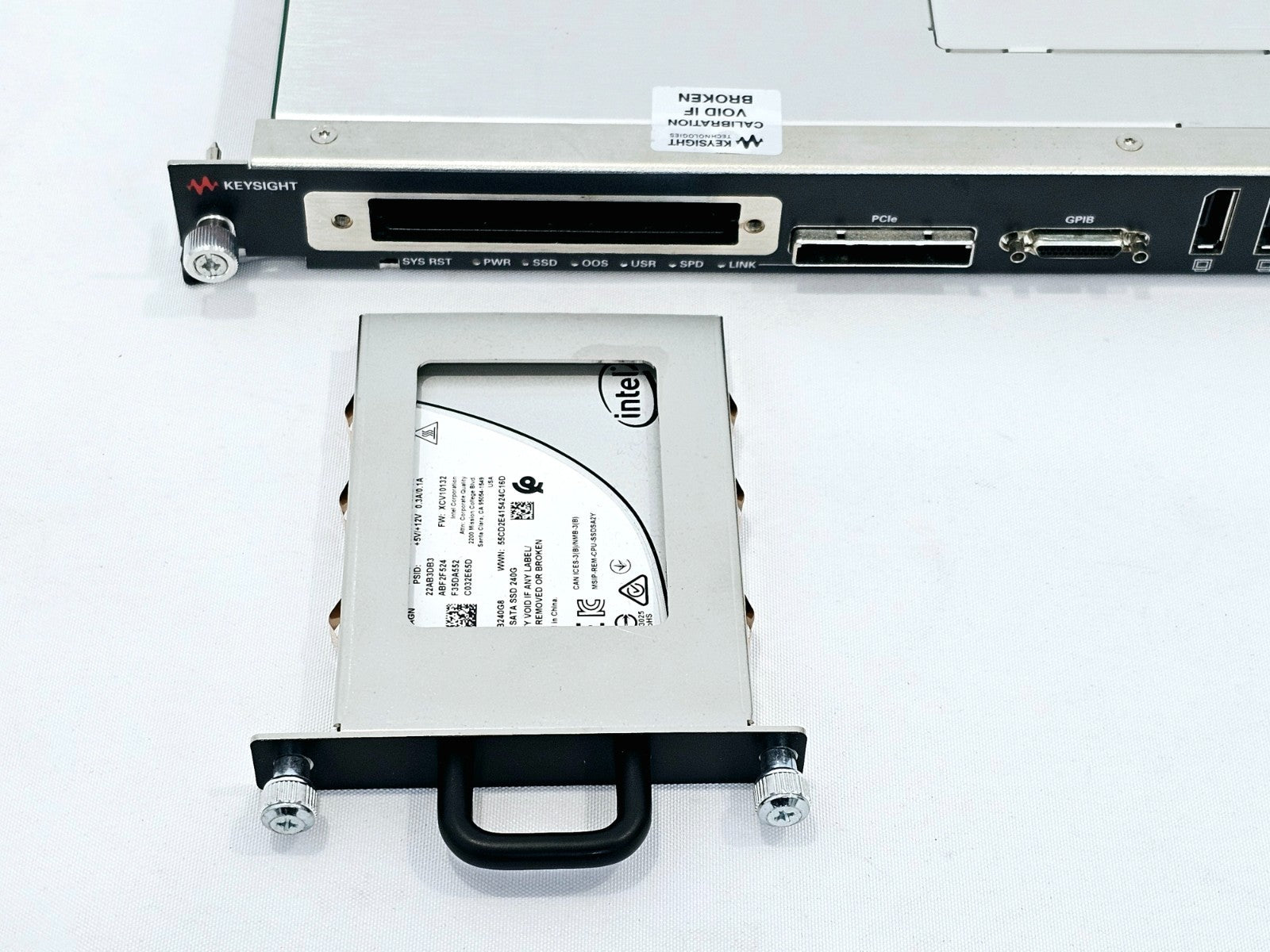 Keysight M9537A AXIe Embedded Controller Option M16W16 UNTESTED